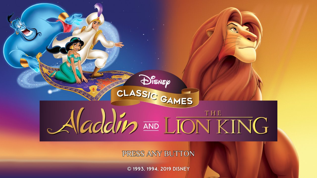 nintendo switch aladdin and the lion king