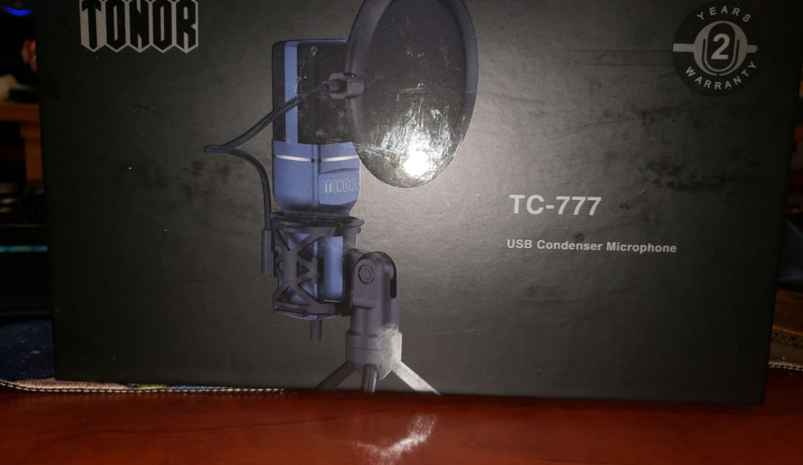 [Review : Product] Tonor TC-777 USB Condenser Microphone