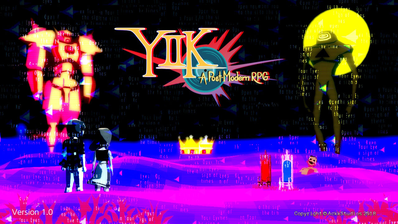YiiK A Postmodern RPG